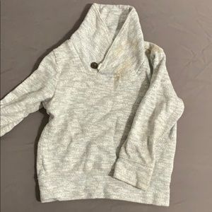 Grey turtle neck style sweater